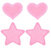 Peekaboo Pasties Hot Pink Glow in the Dark Default Title Pasties